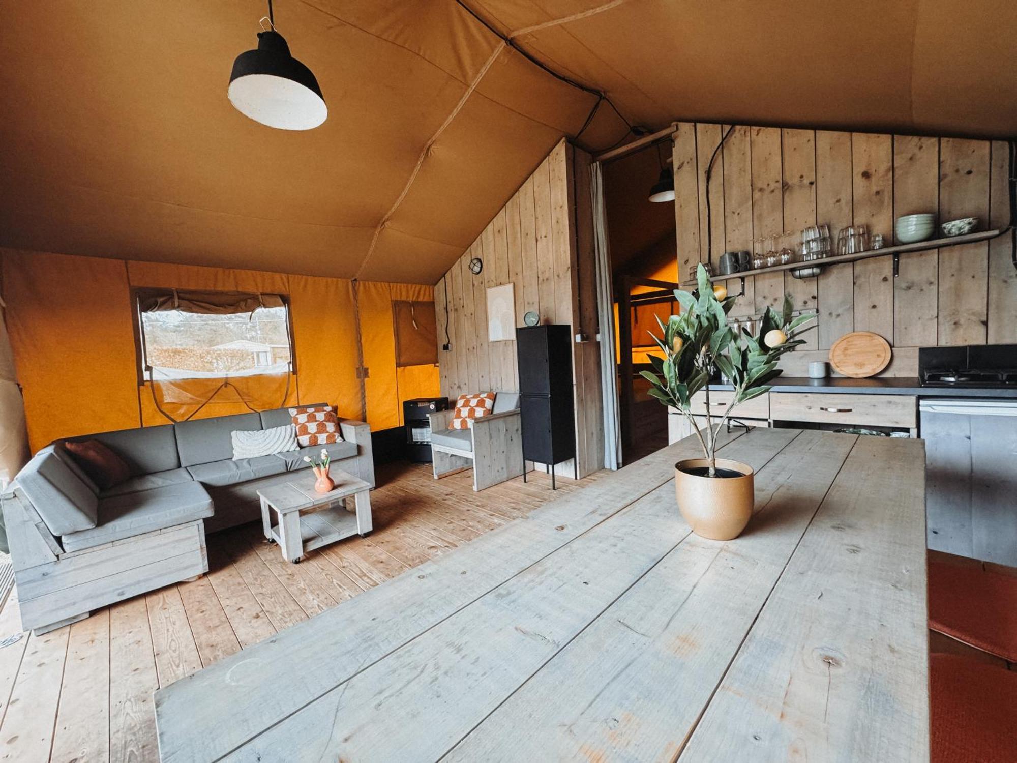 Glamping Holten Luxe Safaritent 2 Exterior photo